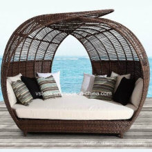 Outdoor Patio Garden Rattan Wicker Sun Lounger